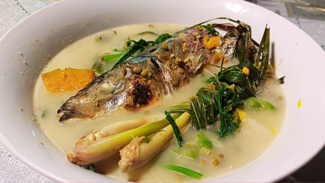 GINATAANG GULAY WITH SINUGBANG ISDA | FILIPINO FOOD RECIPE | JEFF VQ