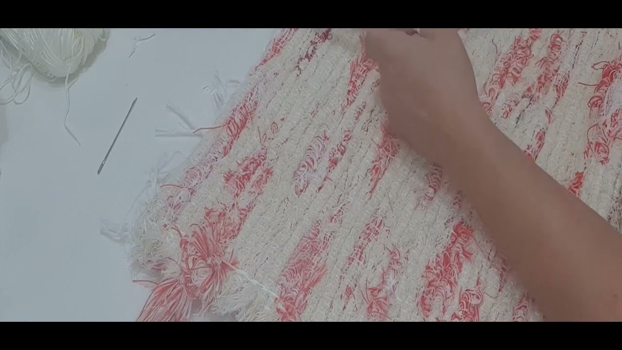 BOLSO HECHO CON UNA ALFOMBRA