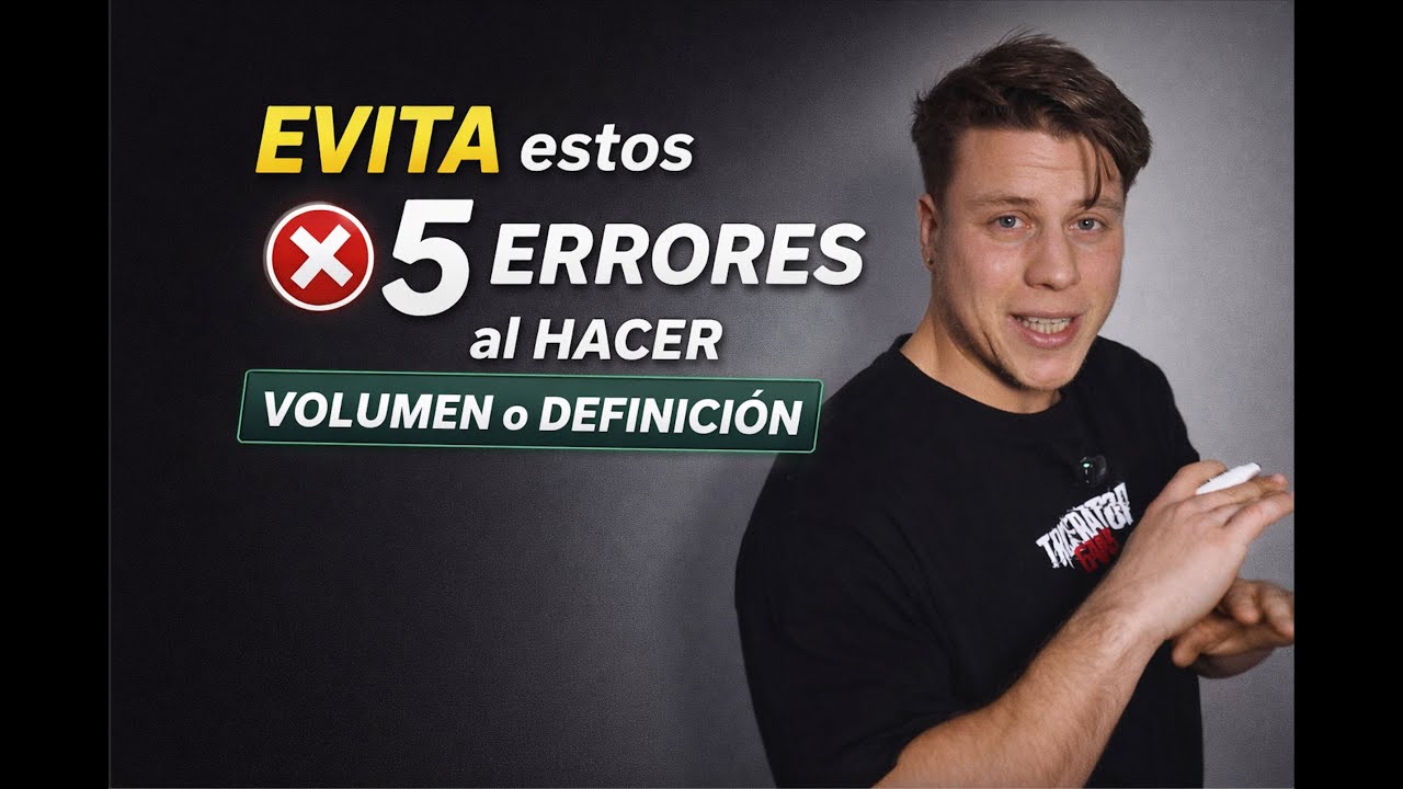 Como ALIMENTARSE Correctamente PARA GANAR MASA y MEJORAR ESTETICAMENTE
