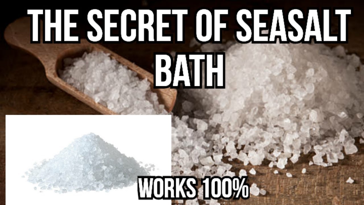 Your Life Will Completely Change After Taking Sea Salt Bath-The Power And Secrets Of Sea Salt Bath.