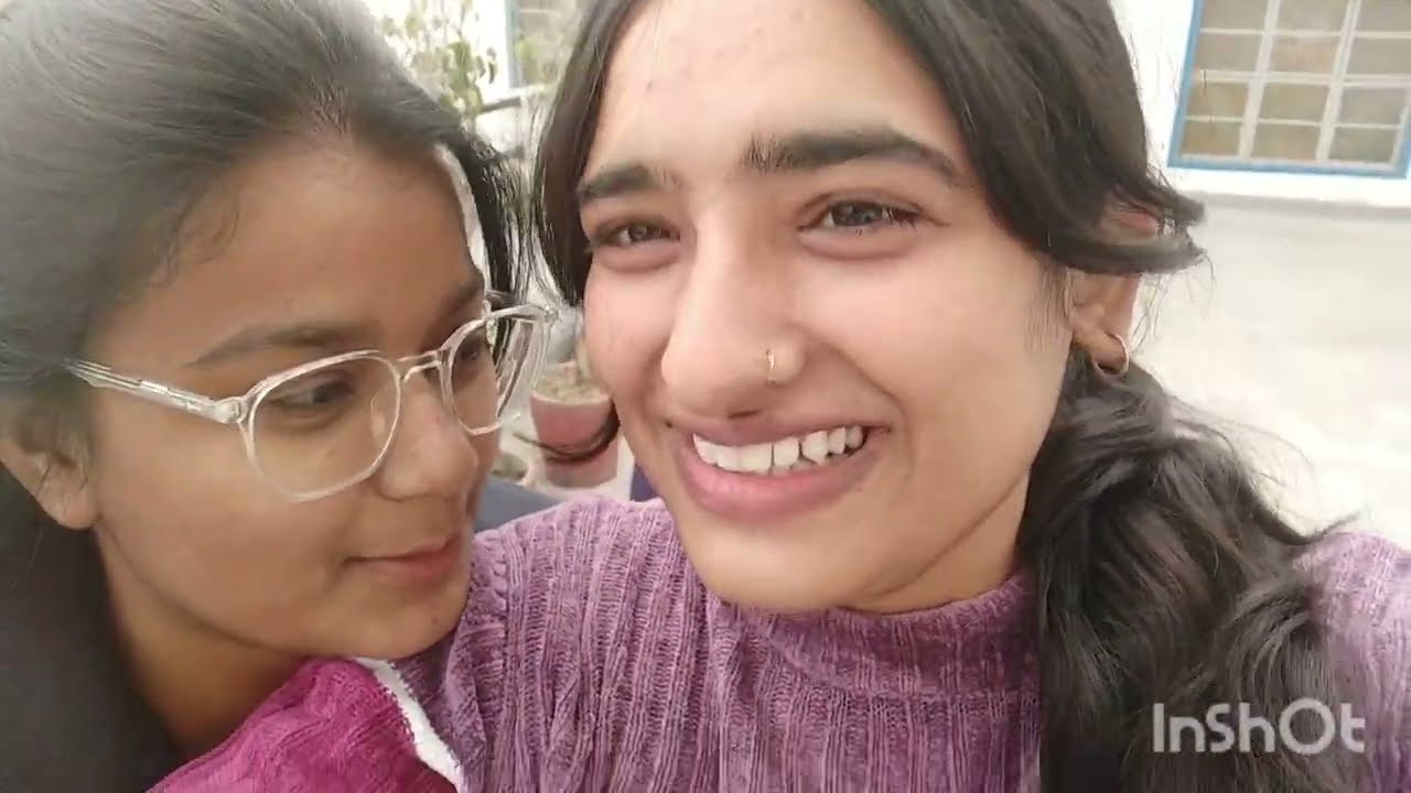 Masti majak After a winter holidays🥰😂#college vlog with my friends #memorable days in college life😌