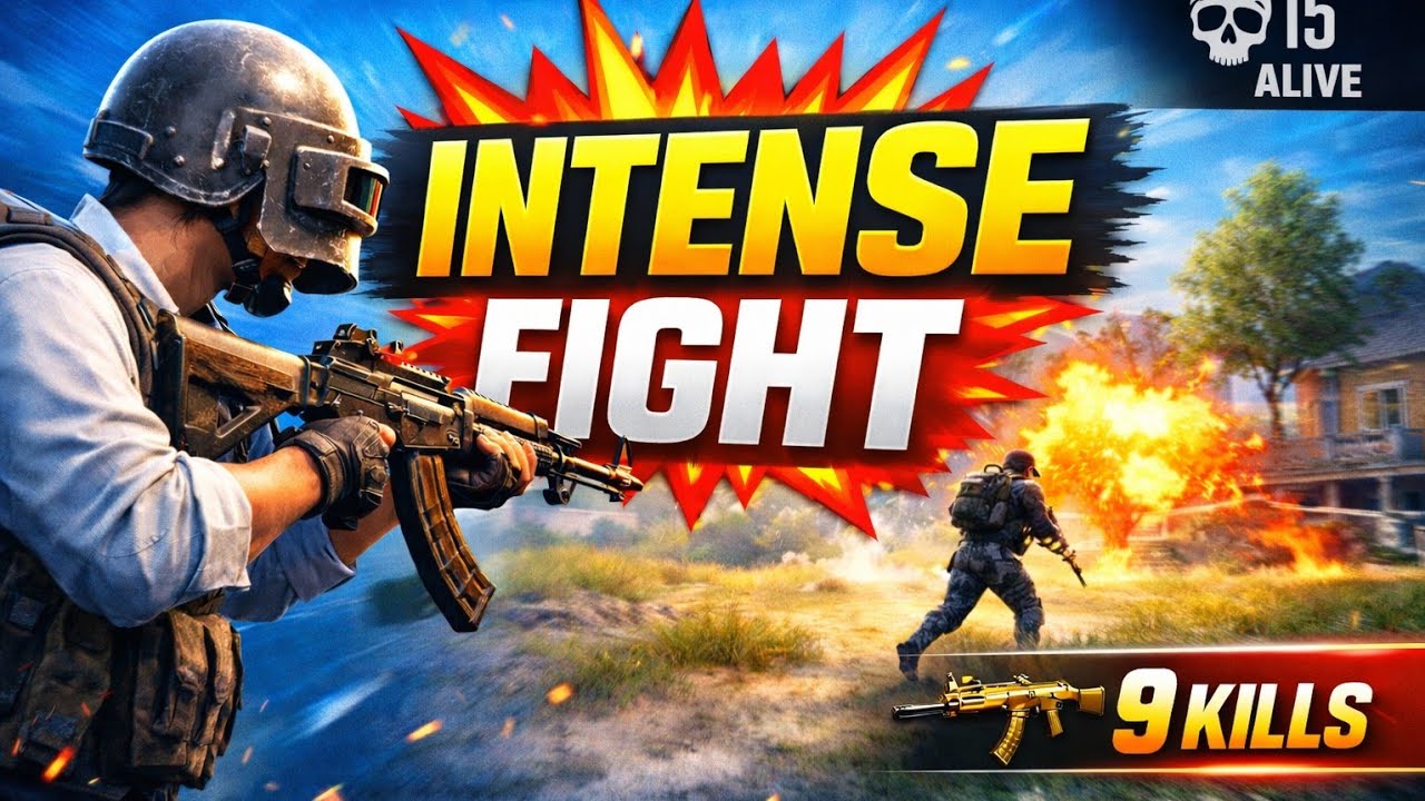 BGMI Solo Gameplay | Full Intense Match 