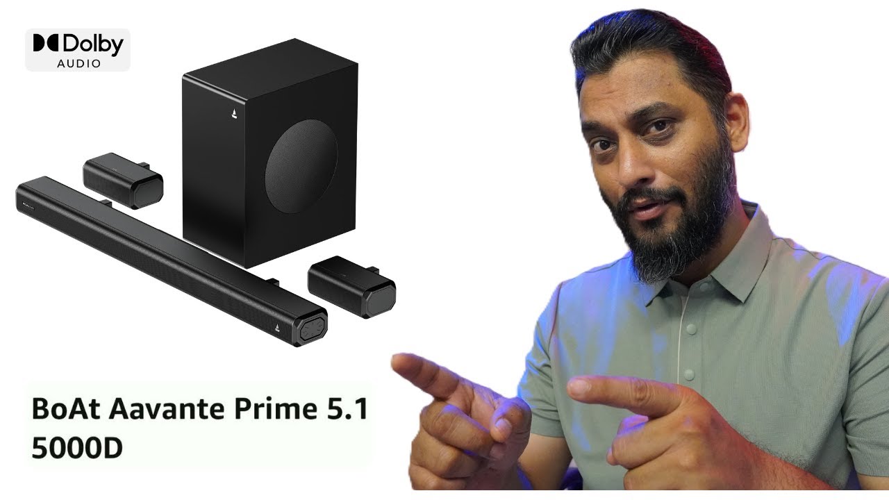 boAt Aavante Prime 5.1 5000D Full Technical Review | 🔊 Power, Dolby Audio & Performance | Boat Loud
