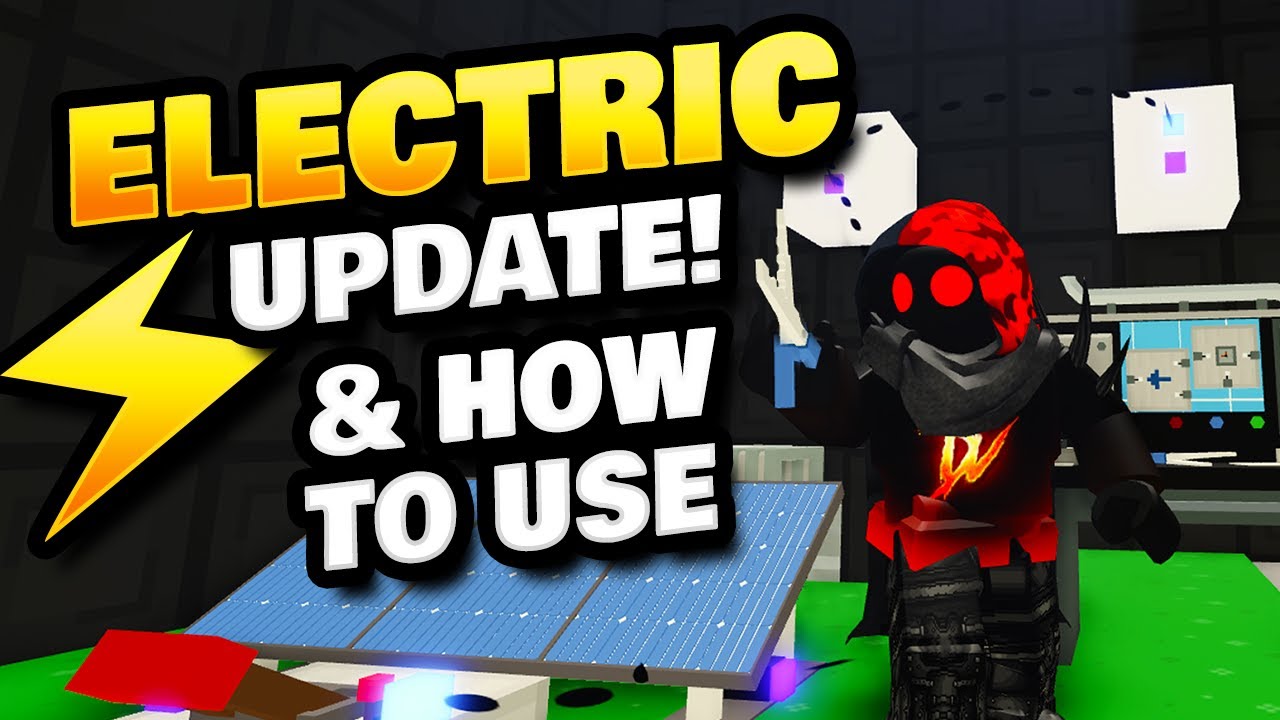 Electricity Update in Roblox Islands - How to Get Electrite + How to Use Electrical Items!