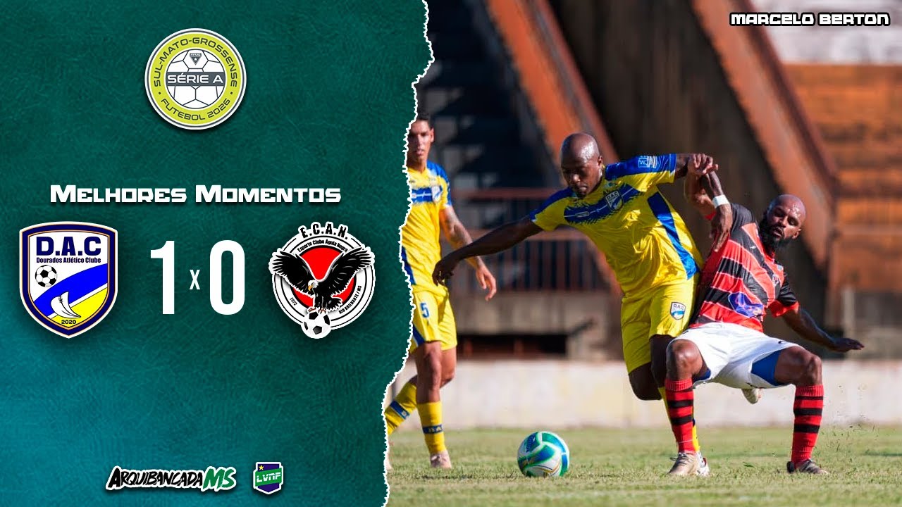 MELHORES MOMENTOS | DOURADOS 1 x 0 ÁGUIA NEGRA | CAMPEONATO SUL-MATO-GROSSENSE 2026
