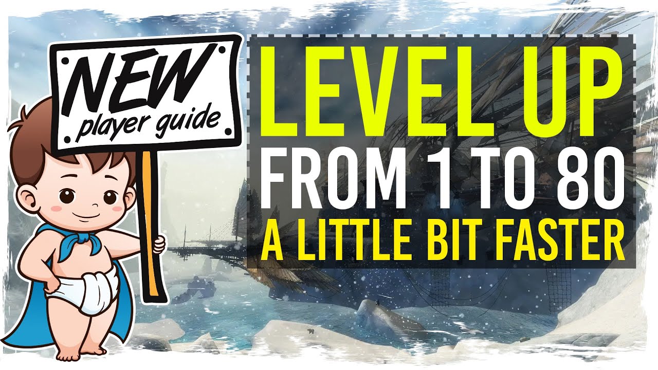 Guild Wars 2 - New Player Guide - Level Up from 1 to 80 a Bit Faster