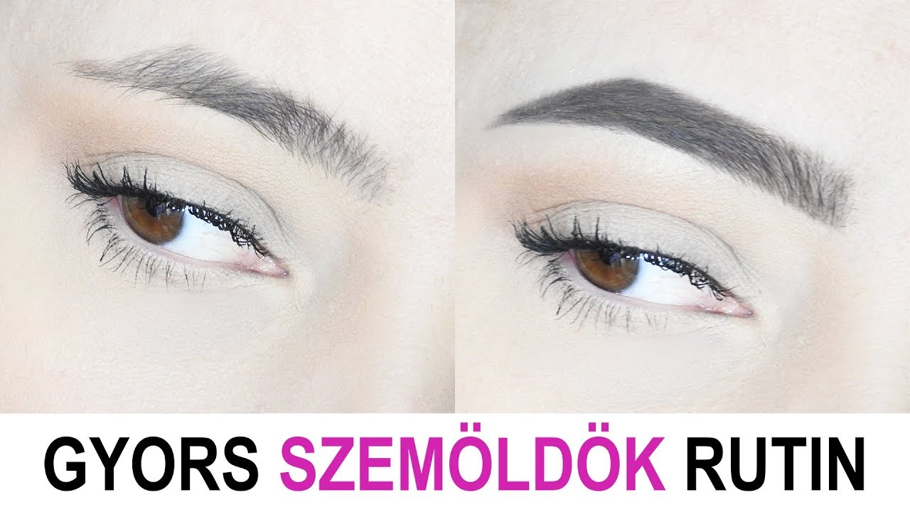 Szupergyors szemöldök rutin | Cosmopolitan Hungary