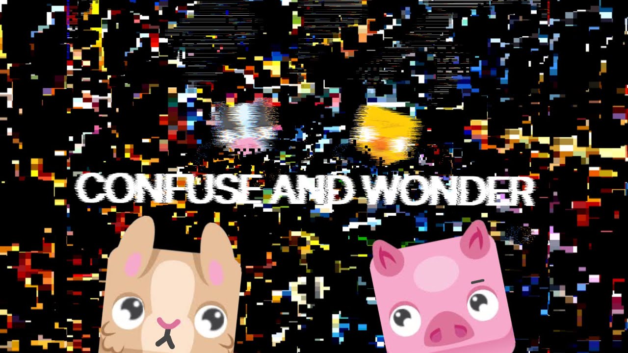 FNF X LWP X BLOOKET | CONFUSE AND WONDER | RABBIT AND PIG VS CHICK AND COW | #pibby #blooket 