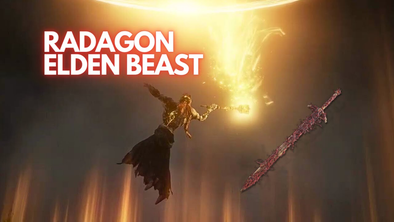 ELDEN RING - Radagon/Elden Beast | Solo No Hit ft. Blasphemous Blade