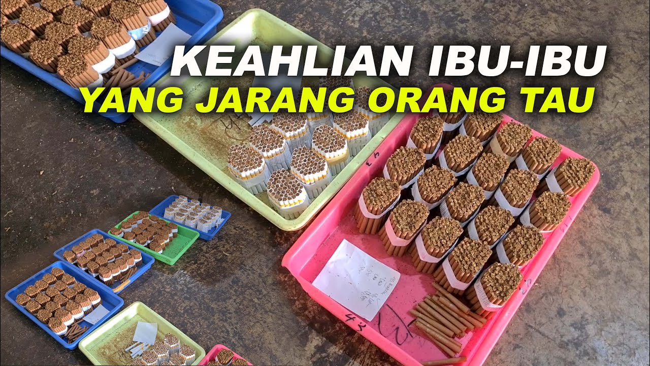 KEAHLIAN PEKERJA PEMBUAT ROKOK KRETEK DI KUDUS