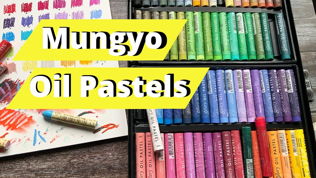 Mungyo Gallery Soft Oil Pastels - how they compare to Paul Rubens and Sennelier oil pastels