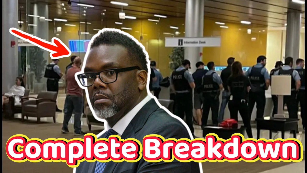 Police TURN THEIR BACKS on Chicago Mayor Brandon Johnson #brandonjohnson #chicago