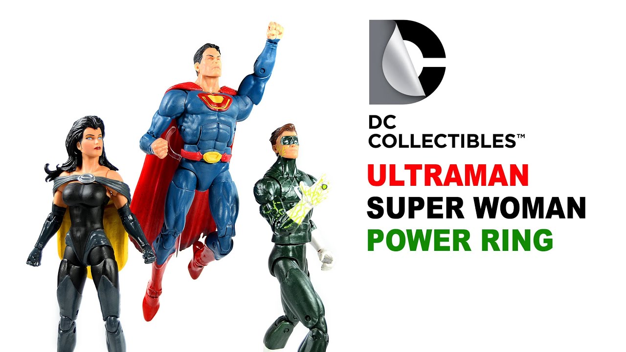 DC Collectibles Ultraman Superwoman Power Ring Crime Syndicate Figure Review