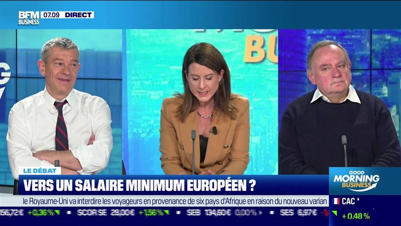 Le débat  : Vers un salaire minimum européen ?