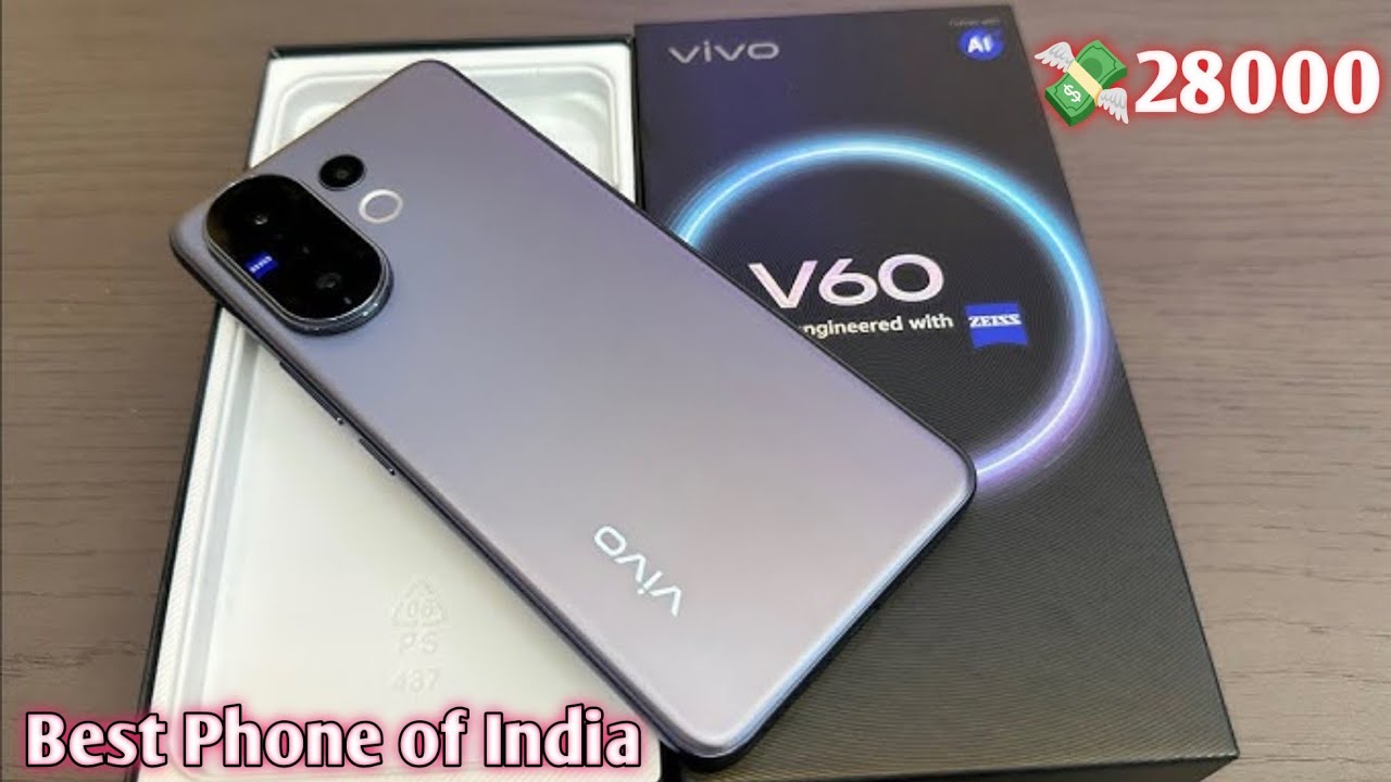 Vivo V60 5G Unboxing in Hindi 🔥 Full Review & First Impression