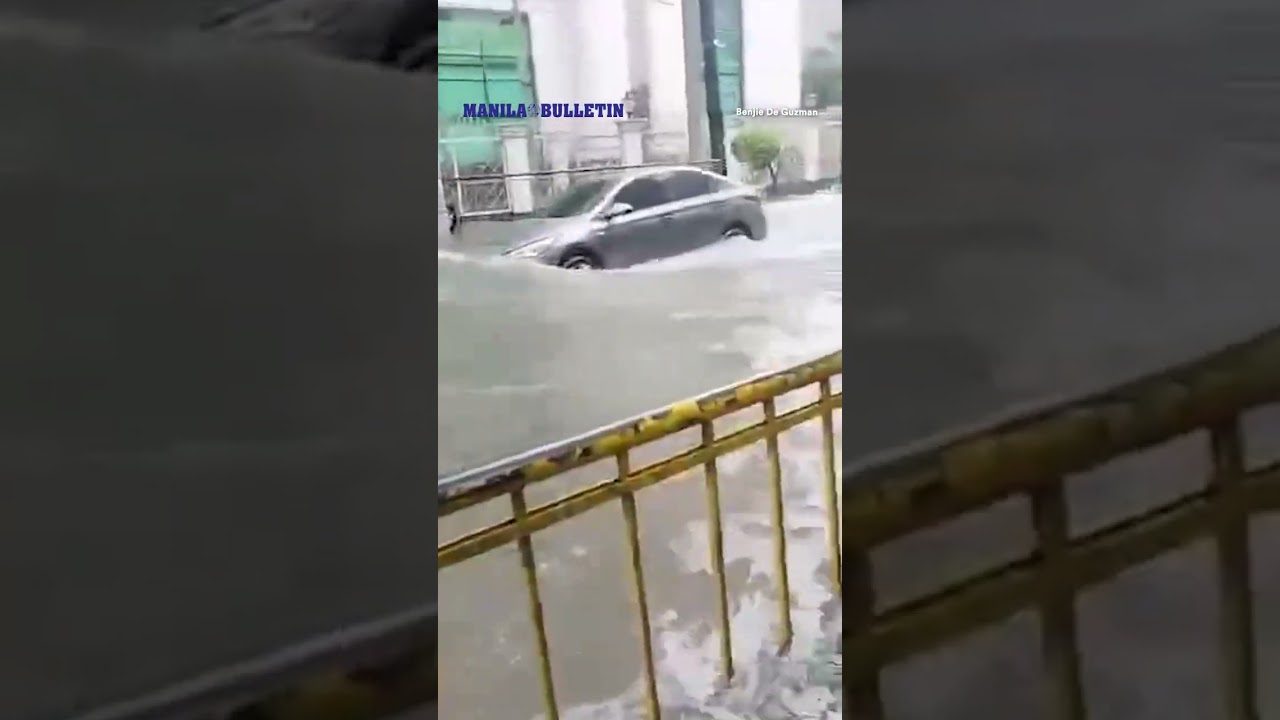 Continuous rains, flooding hit Padre Faura Street amid 'habagat', tropical depression Isang