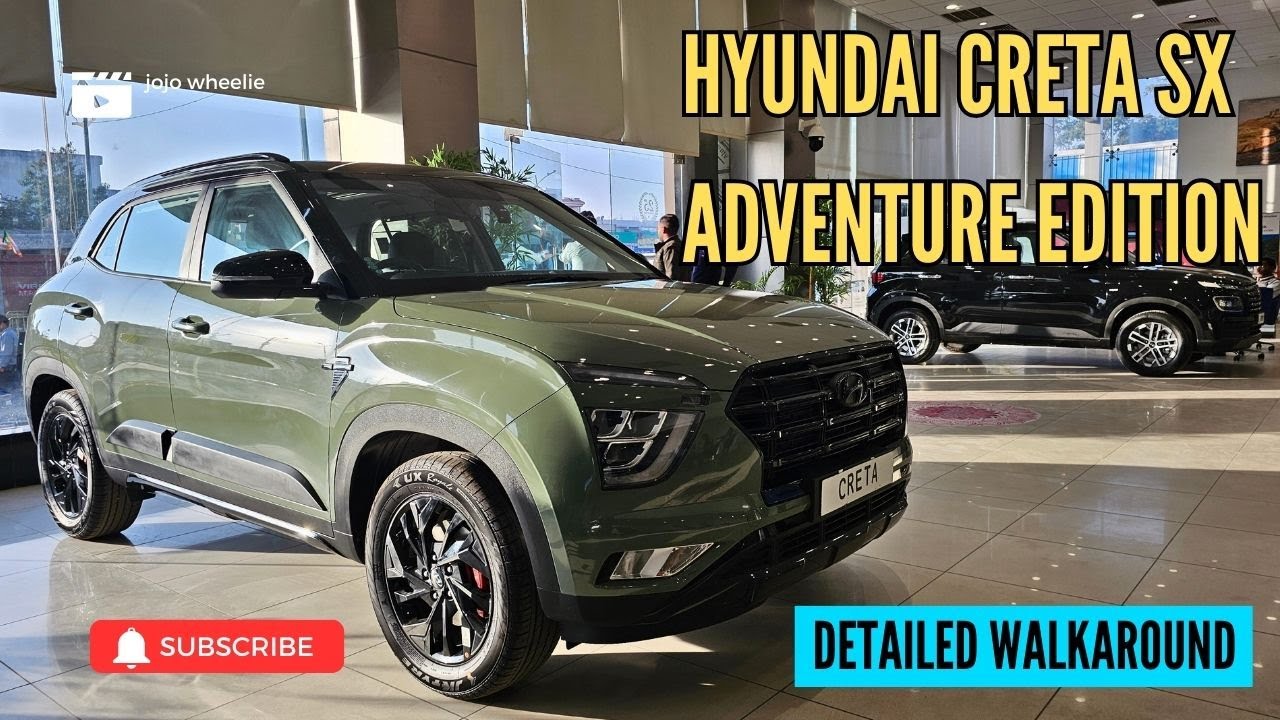 New Hyundai Creta SX Adventure Edition petrol manual detailed walkaround | most desirable creta