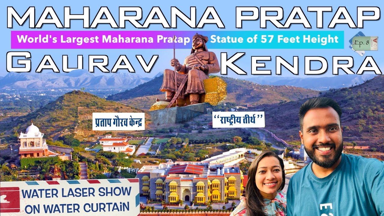 Pratap Gaurav Kendra | ek राष्ट्रीय तीर्थ on Tiger Hills | Maharana Pratap v/s Akbar | ft. TravelWeb