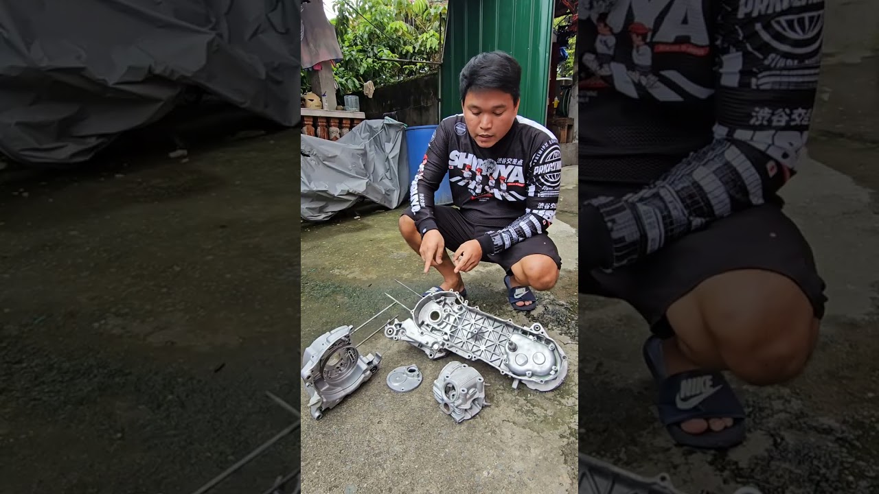 Halos naging bago yung kulay ng Crankshell ng Mio ko! Part 2