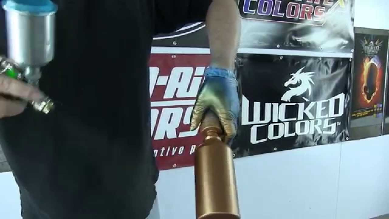 How to spray Auto Air colors over Autoborne sealers part 11