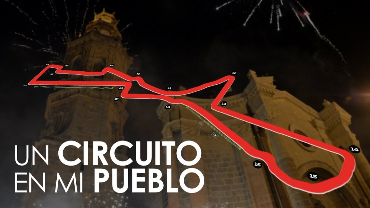 Diseñando un circuito de Fórmula 1 en mi pueblo | Efeuno | Víctor Abad