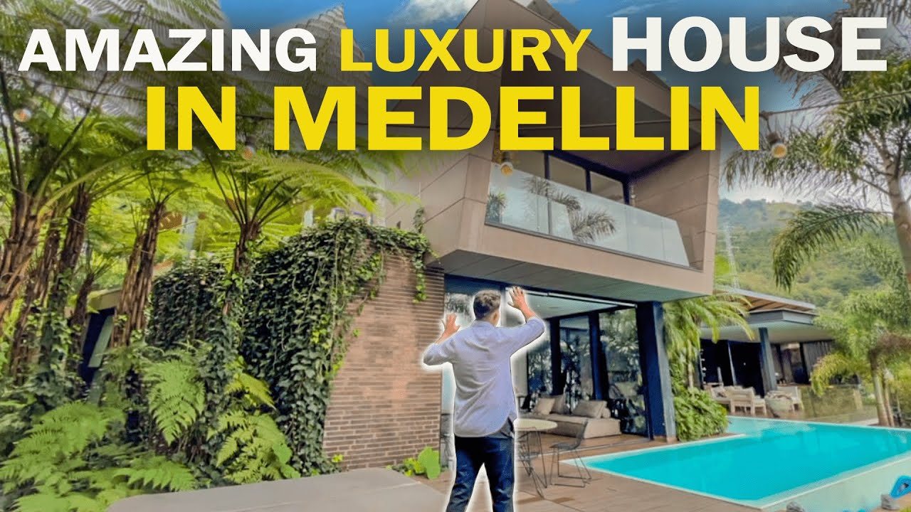 INCREIBLE Casa Moderna, con Espectacular vista a Medellín USD$2.541,000