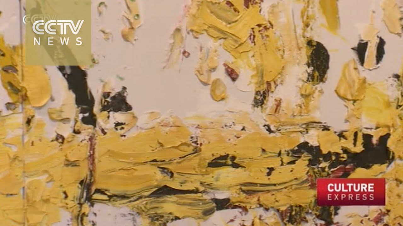 Abstract art research exhibition opens in Beijing