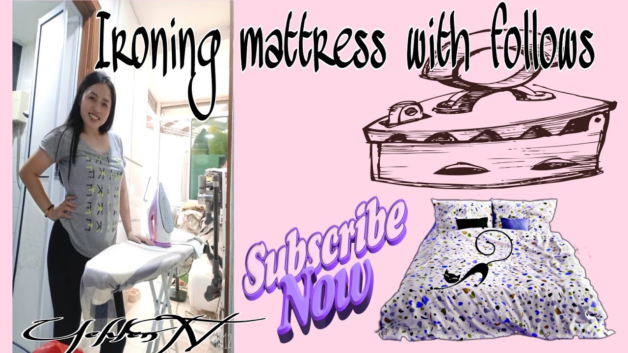 Ironing Home Mattress with Pillows/YehlenTV #yehlentv