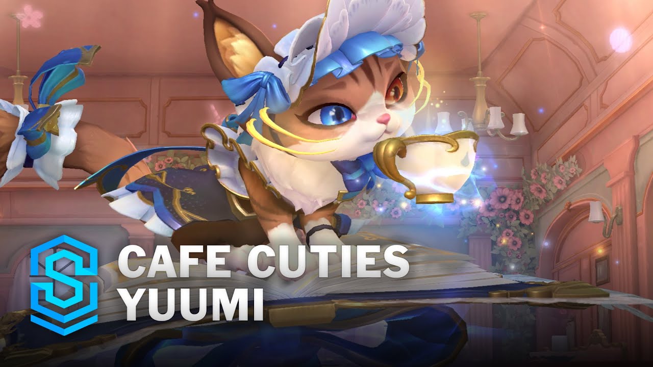 Cafe Cuties Yuumi Wild Rift Skin Spotlight