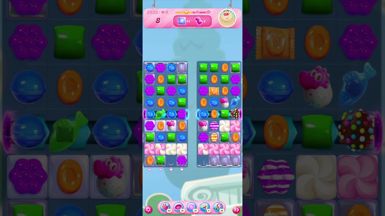 Уровень 2925 (2025) Candy Crush Saga