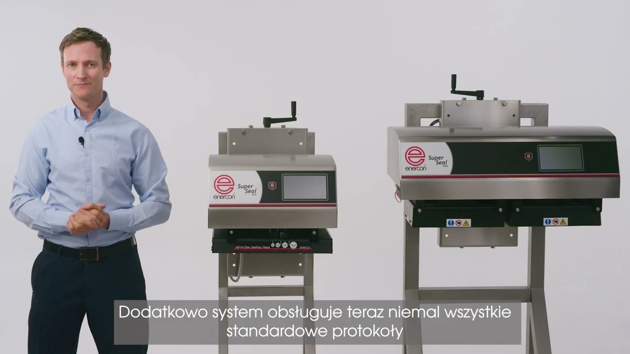Zgrzewarki indukcyjne Super Seal™ Touch i Super Seal™ Max