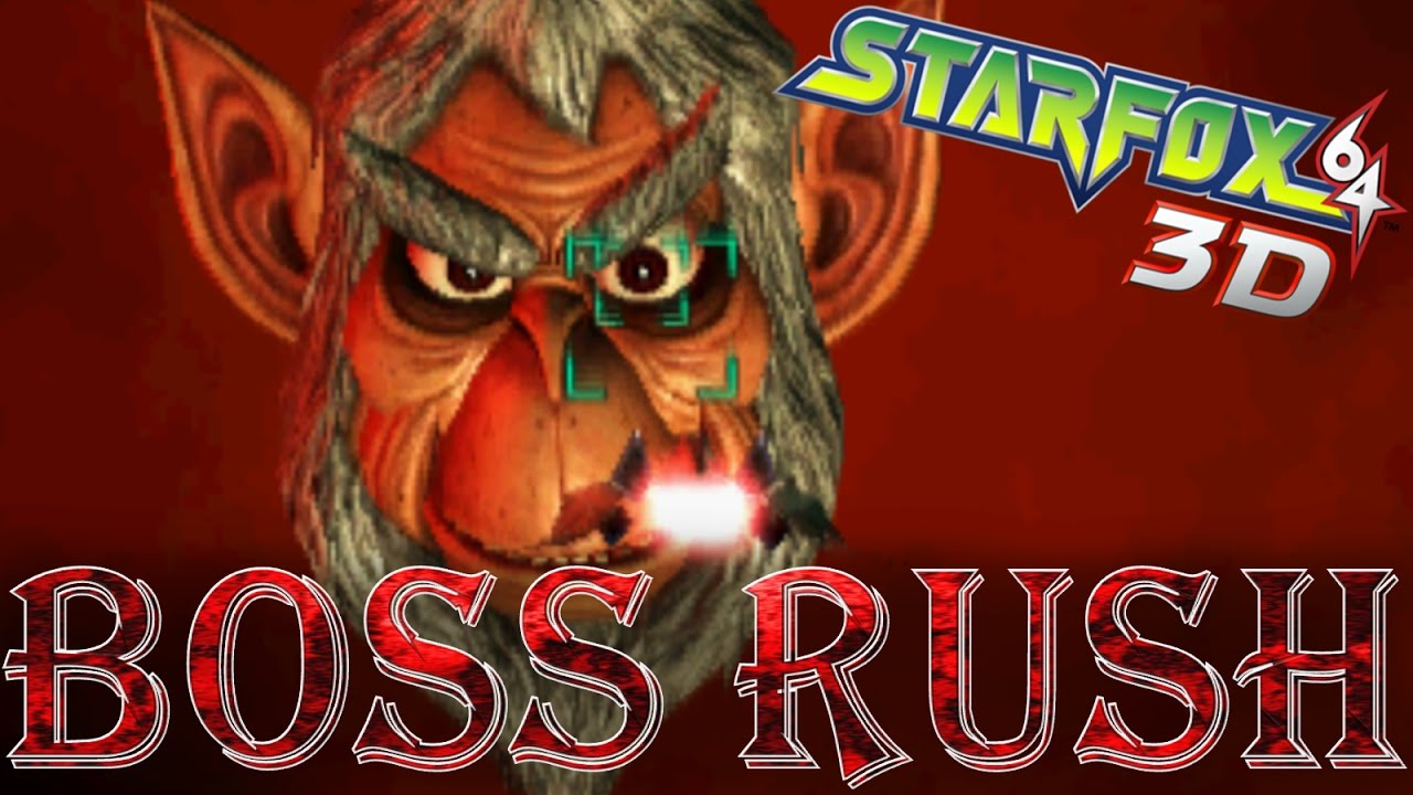 Star Fox 64 3D - Boss Rush (Expert Mode)