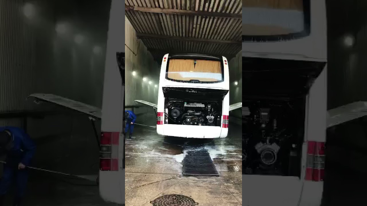 Мойка автобус