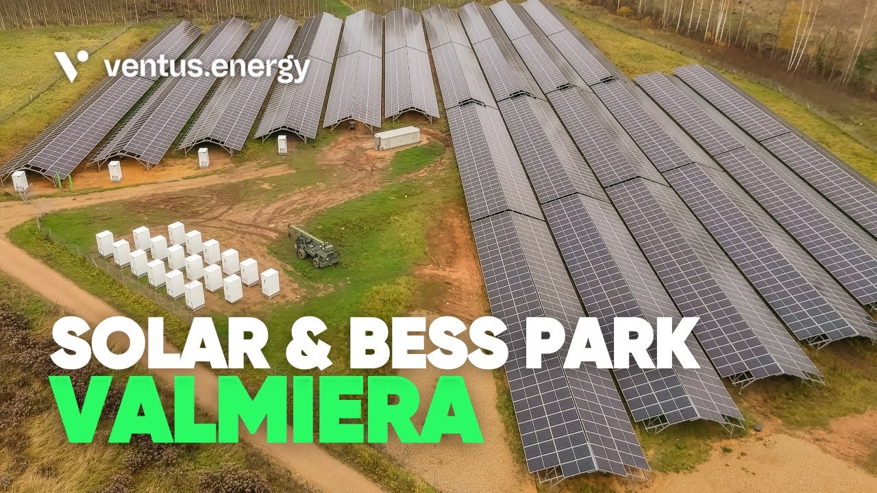 Solar & BESS park Valmiera | Ventus.energy