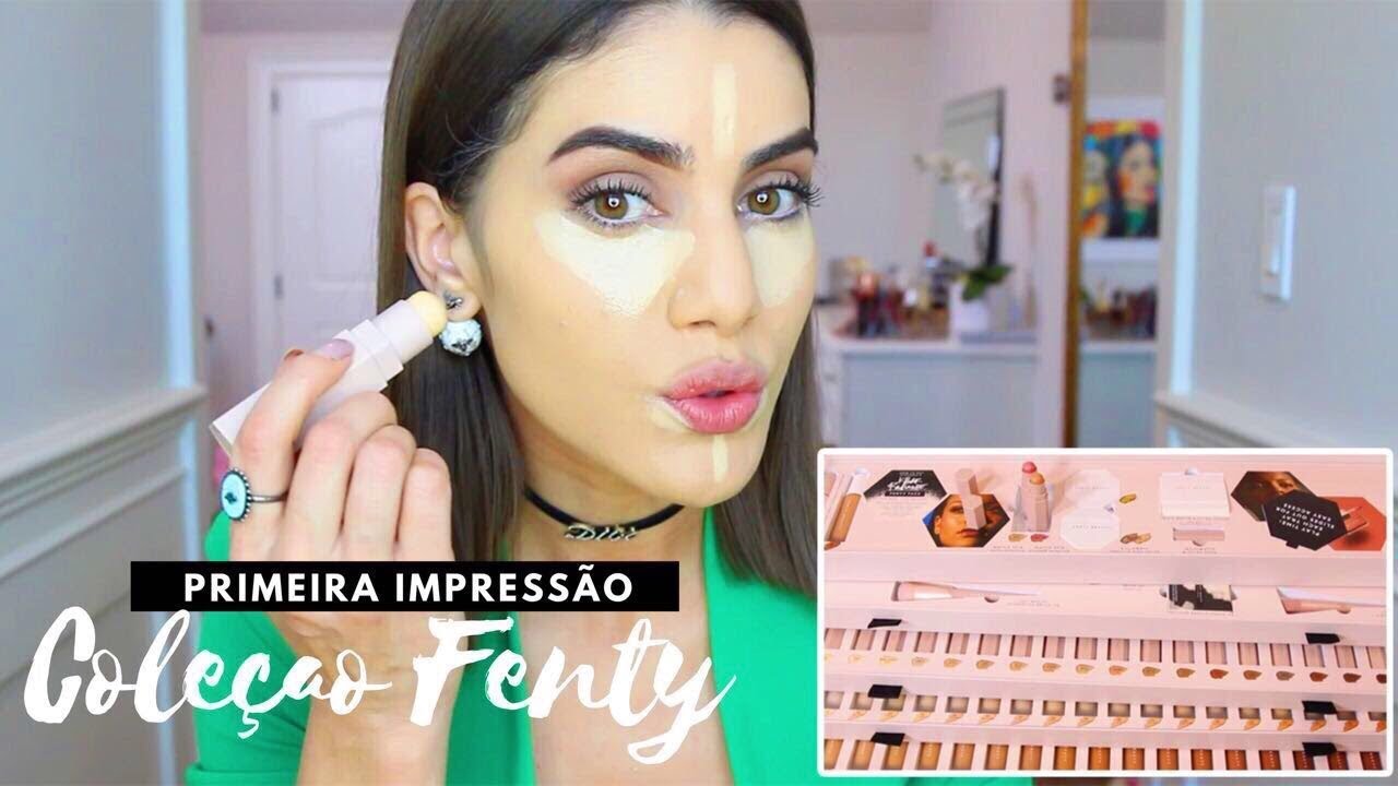 Primeira Impressão - coleção FENTY da Rihanna