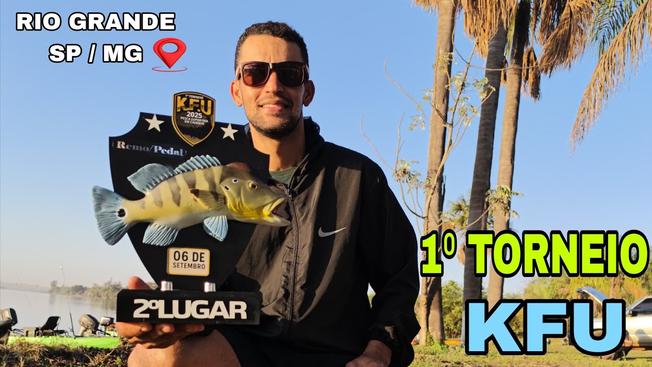 VEJAM A ISCA QUE USEI PRA GANHAR TROFÉU NO RIO GRANDE DIVISA MG/SP , TORNEIO KFU 2025