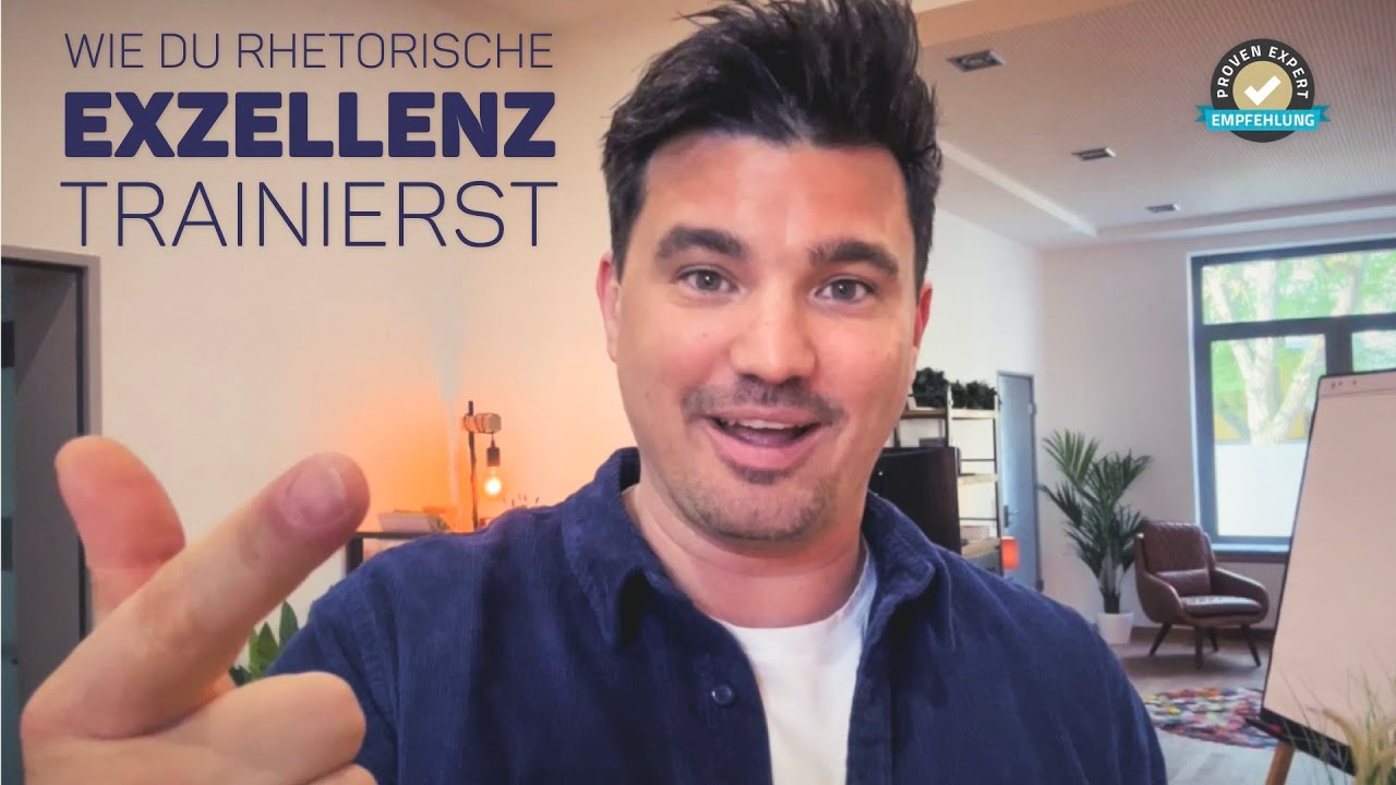 Rhetorik lernen mit nur 1 &Uuml;bung: Trainiere deine Wirkung in 3 Minuten