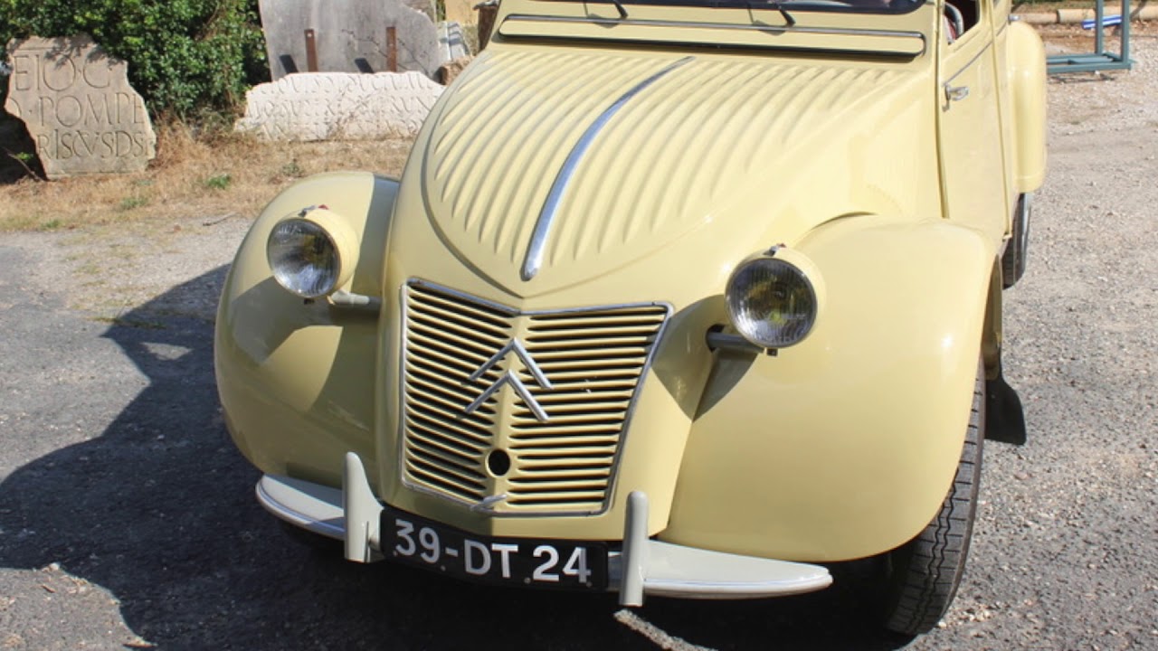 Plaques immatriculation 2CV