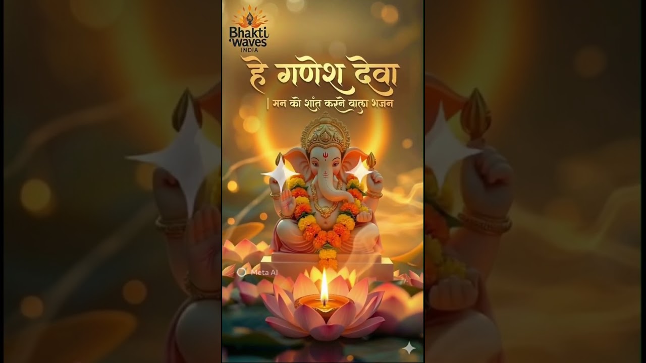 हे गणेश देवा | Hey Ganesh Deva | मन को शांत करने वाला भजन | Peaceful Ganpati Bhajan