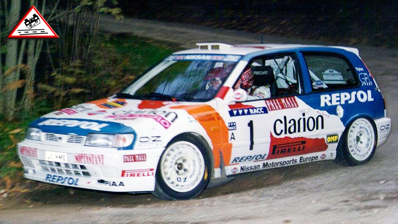 Tommi Mäkinen | Nissan Sunny GTi | Rallye Catalunya Costa Brava 1994 [Passats de canto] (Telesport)