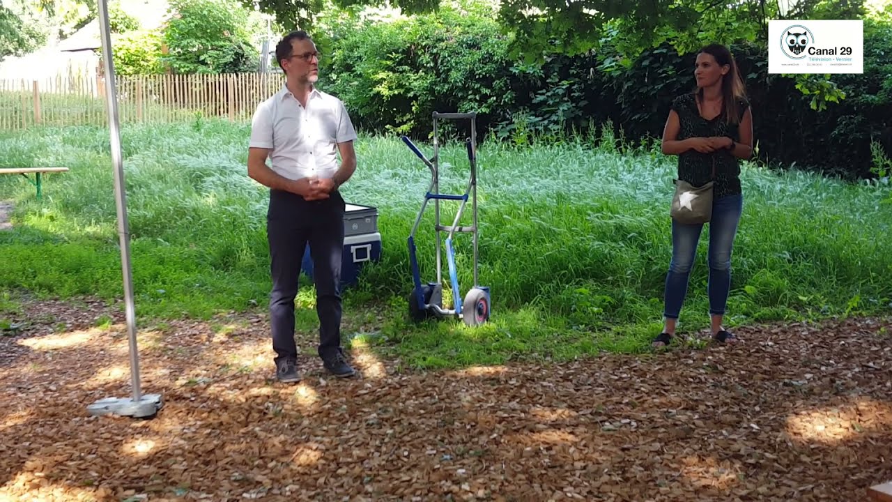 Les ateliers CEN d’HEPIA inaugurent leurs installations du parc de l’Étang à Vernier.