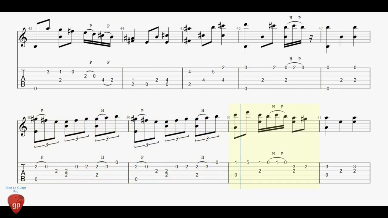 Antonio Vivaldi - Concerto Baroque - Guitar Pro Tab