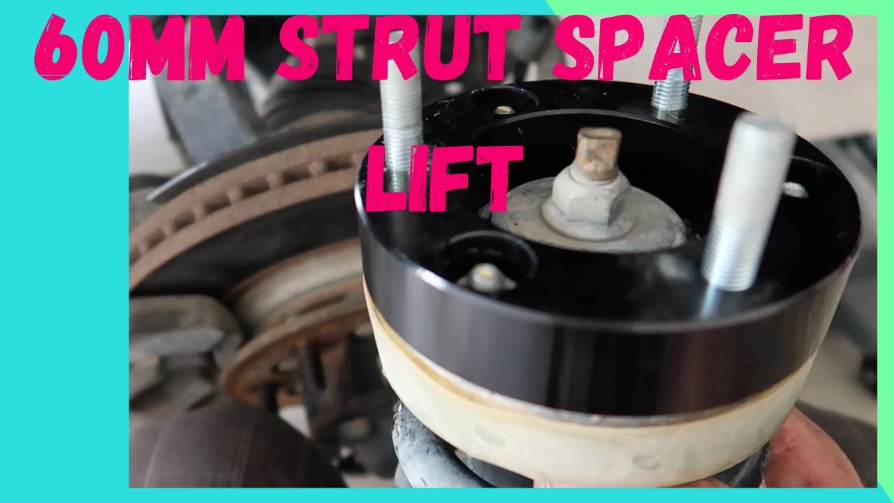 Holden Colorado Strut Spacer Install