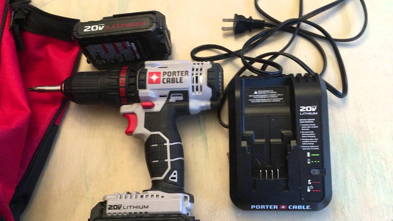 Review of PORTER CABLE 20-Volt Lithium Ion 1/2-in Cordless Drill
