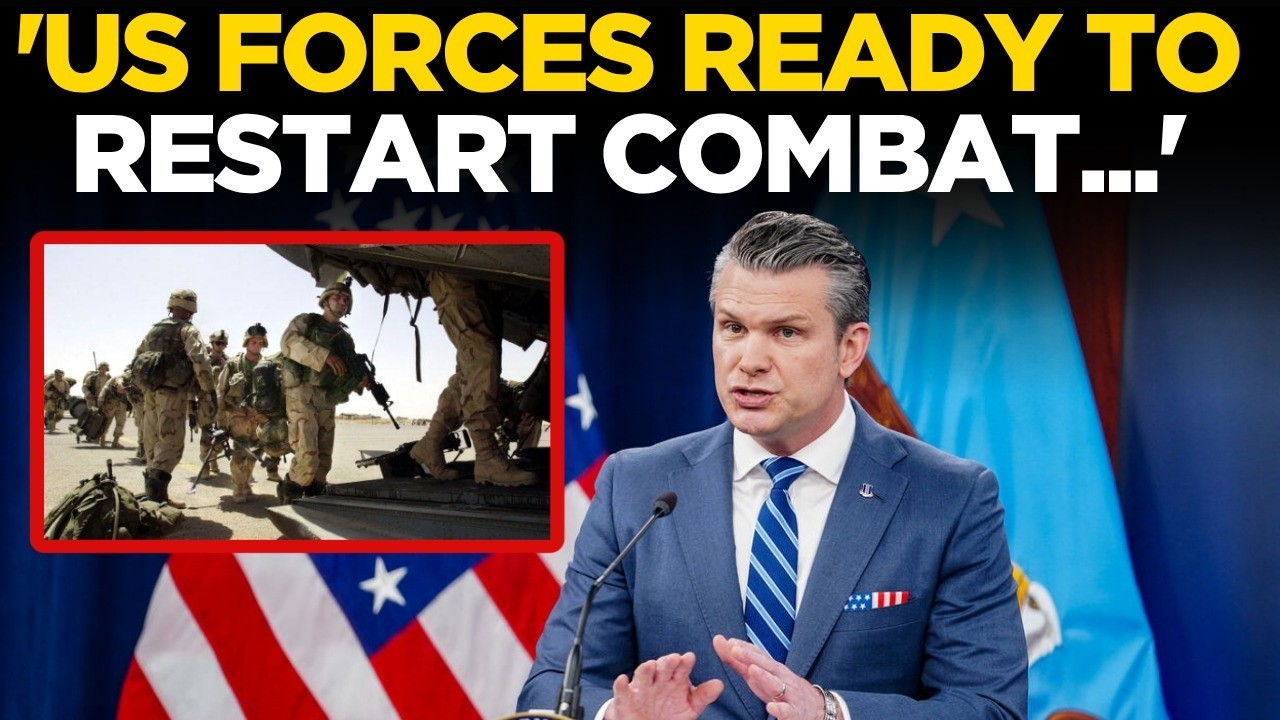 US Iran War News Live | Pete Hegseth's Final Warning to Iran | Hormuz Blockade | Pentagon | Trump
