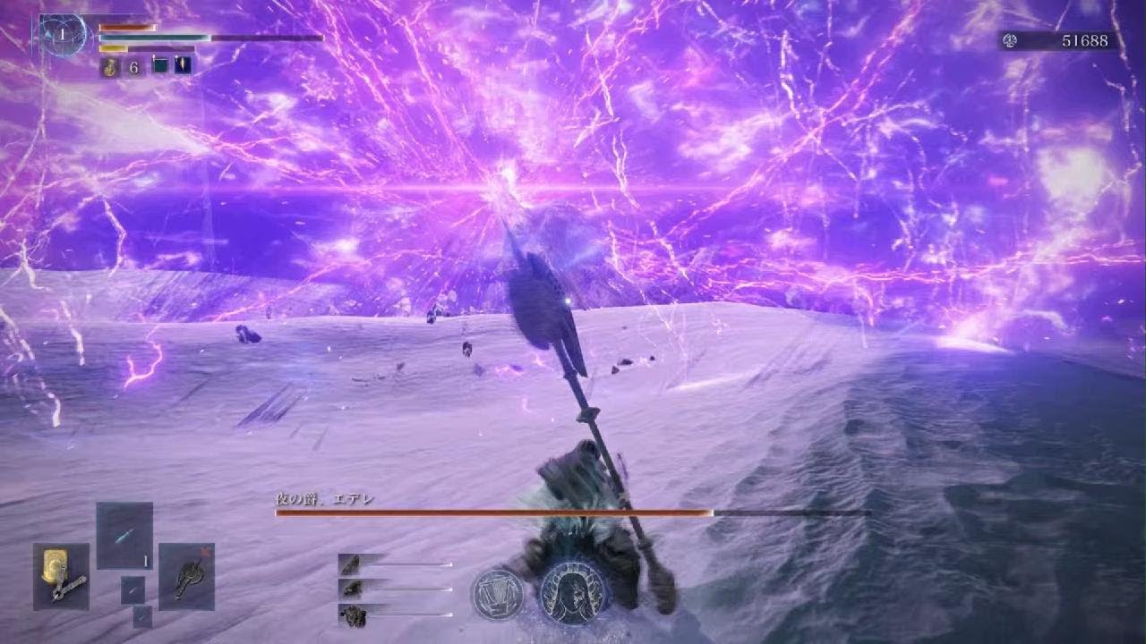【エルデンリング ナイトレイン】深度5 常夜エデレ レベル1武器未強化+α縛り 復讐者ソロ