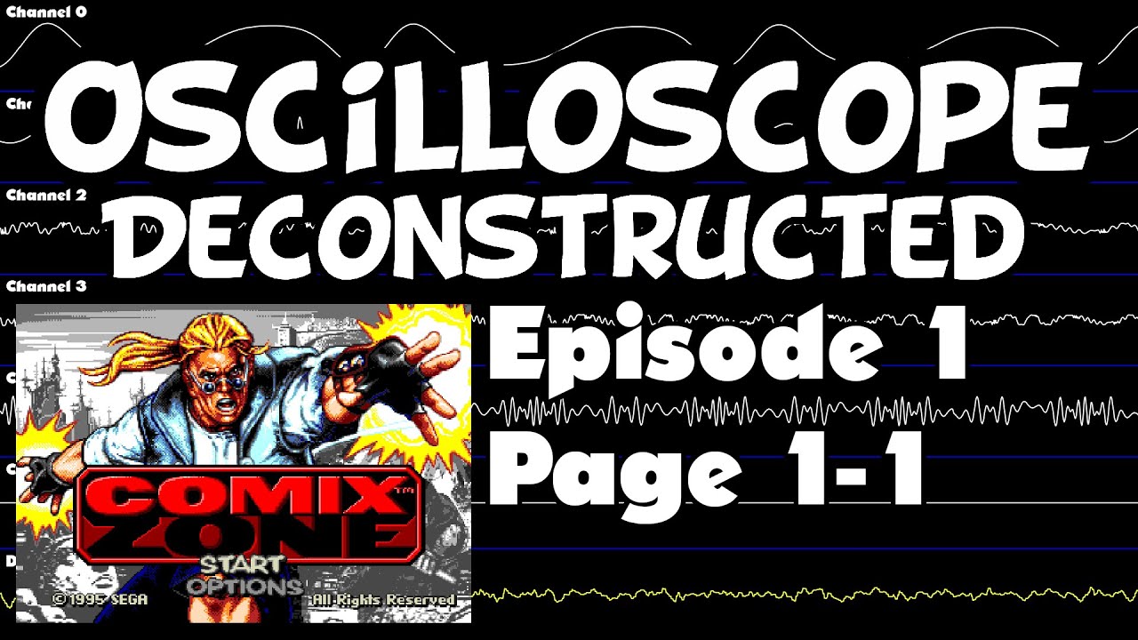 Comix Zone - Episode 1, Page 1 - 1 (fixed) - Oscilloscope Deconstruction