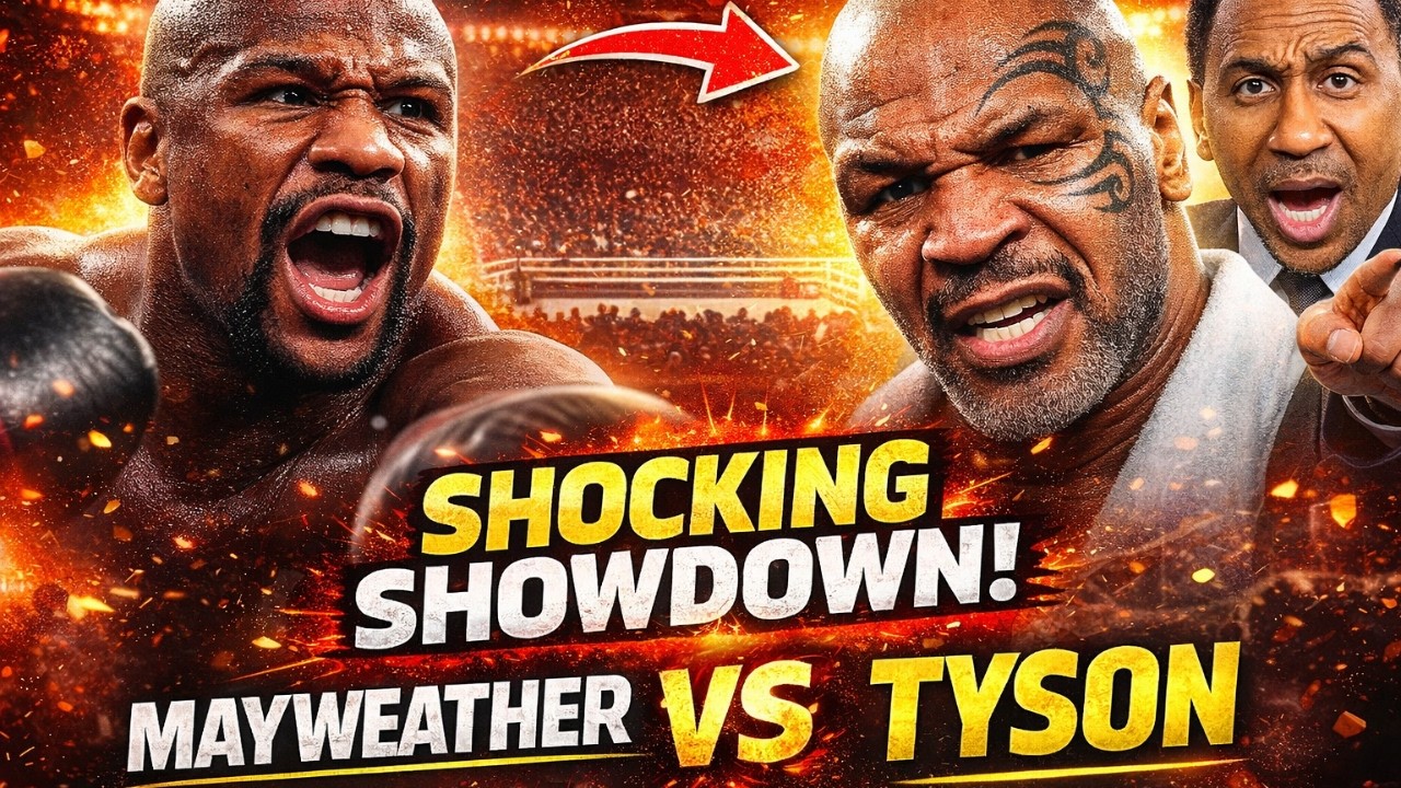 Mike Tyson Confronts Mayweather &ndash; Face Off Gets Intense!