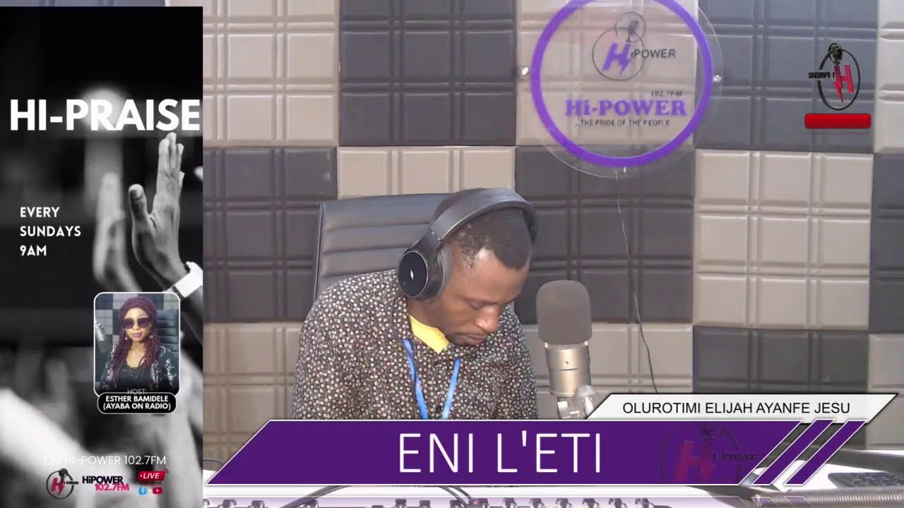 ENI L'ETI PELU OLUROTIMI ELIJAH AYANFE JESU