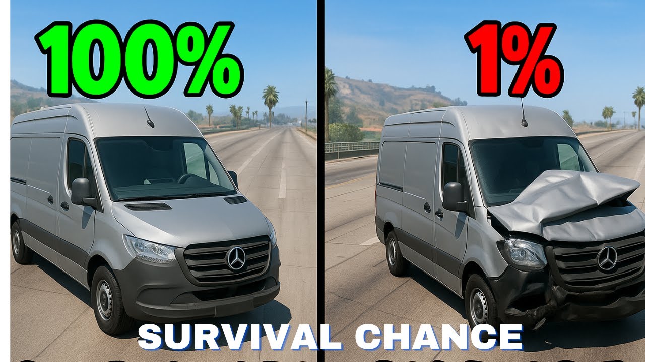 BeamNG.drive Realistic Crashes | Epic Survival Chance Test 02